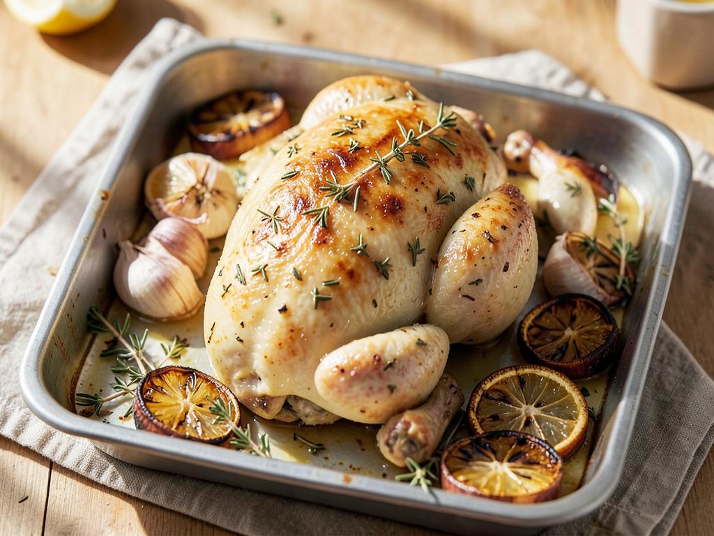 Lemon Herb Roast Chicken