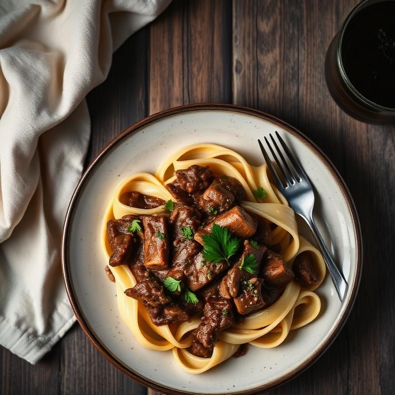 Beef Stroganoff